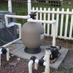Sand Filter and Pump Installation