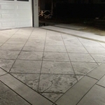 Stamped Concrete Driveway