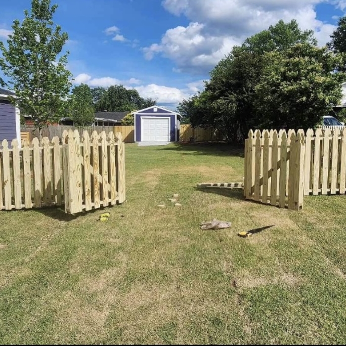 Wood Fence Upgrade