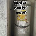 Water heater swap
