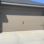New garage door