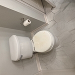 Bathroom floor reno