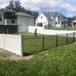 Black Aluminum Fence
