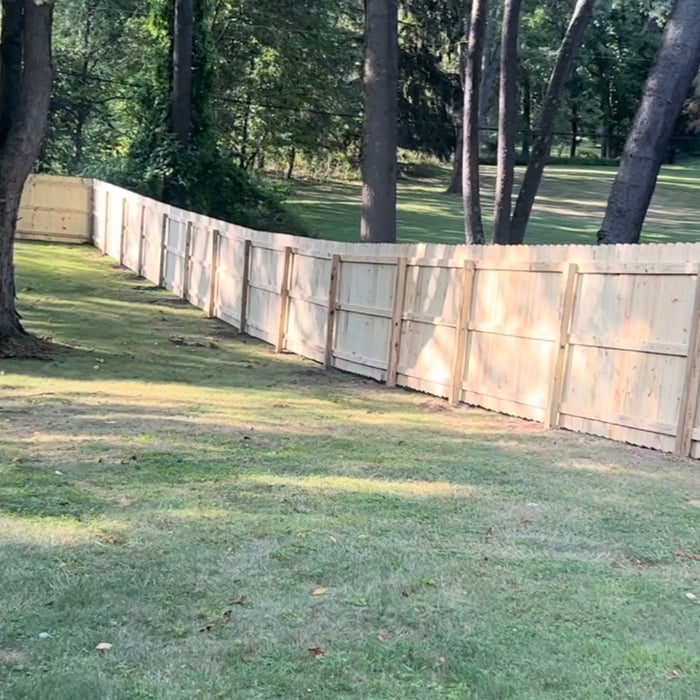 Wood Fence (Privacy