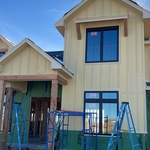 Sideing with cedar