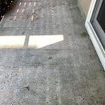 Back patio BEFORE