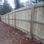 Nail Up Style Fence