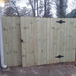 Nail Up Style Fence