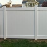 Vinyl fence