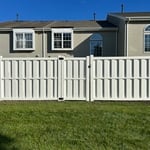 Vinyl fence