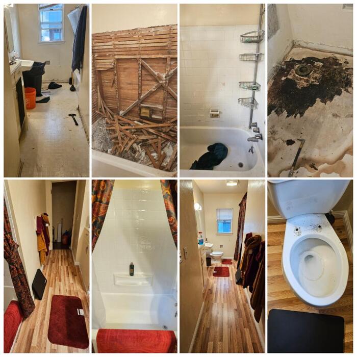 Bathroom remodel