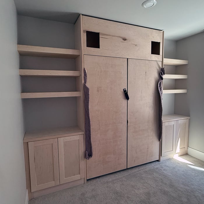 Wall Unit +Tambour Slider