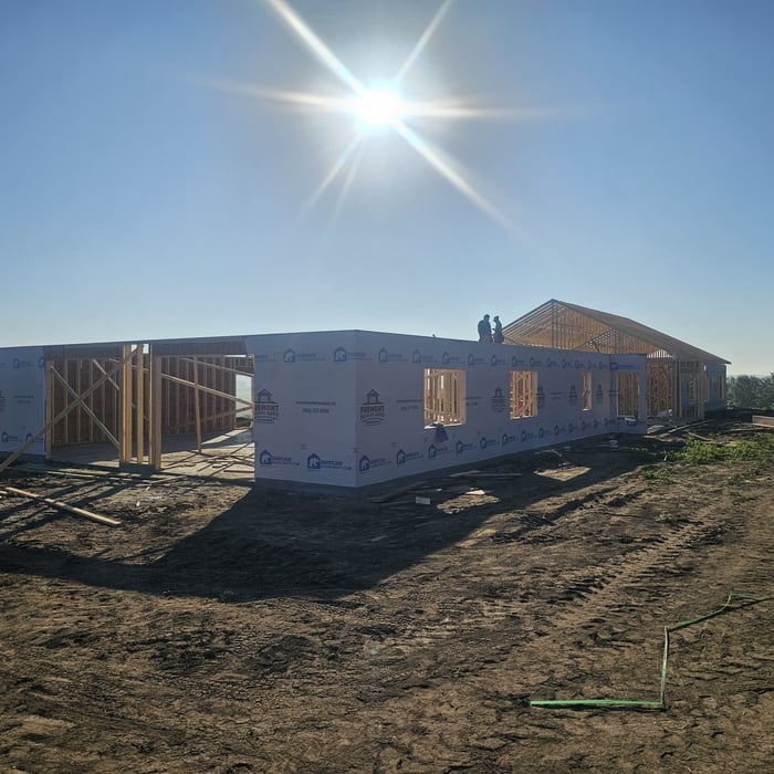 Modern Home Built