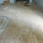 Before: Floor Prep