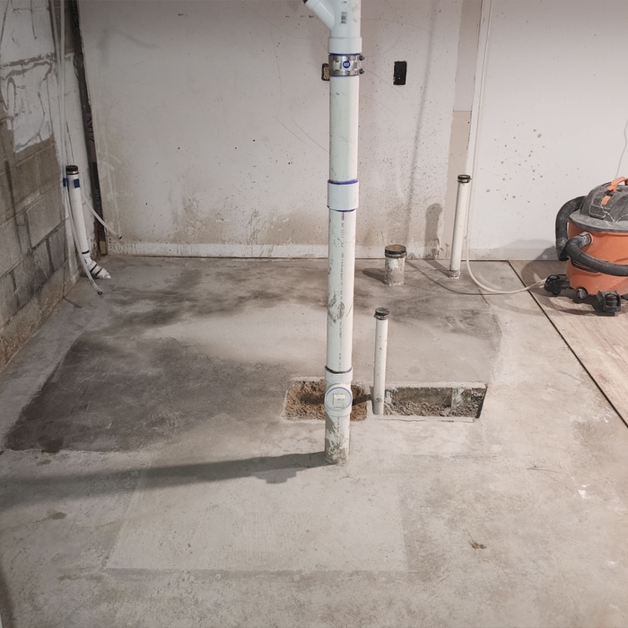 Concrete is in