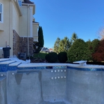 Pool tile remodle