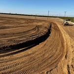 Recharge basin in Lindsay