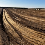 Recharge basin in Lindsay