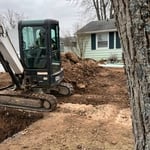 Excavating Main Line