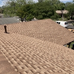 GAF roof installed