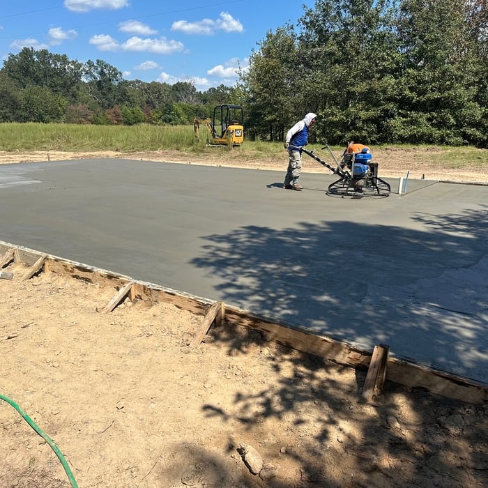 30x50 shop slab