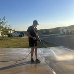Pressure washing