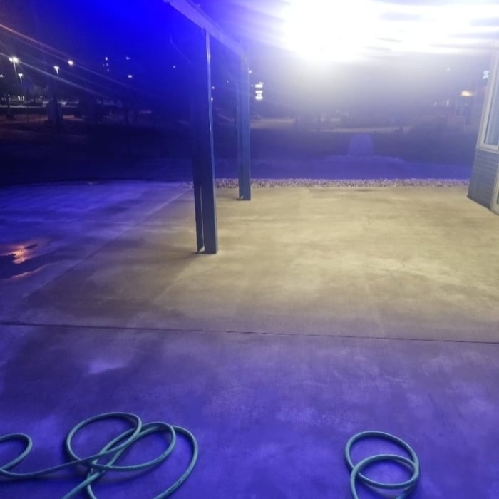 Pressure washing