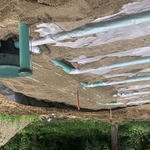 Septic field & d box