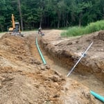 Line from tank