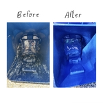 Outdoor trash can washing