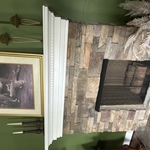 Ventless gas fireplace