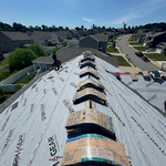 During Photo of install