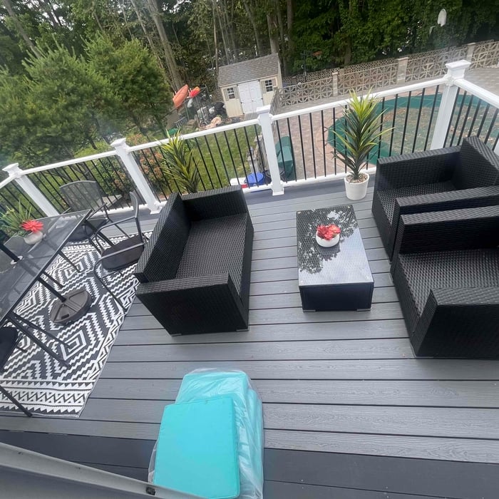 Double Picture Frame Deck