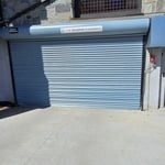 Rolling steel door install