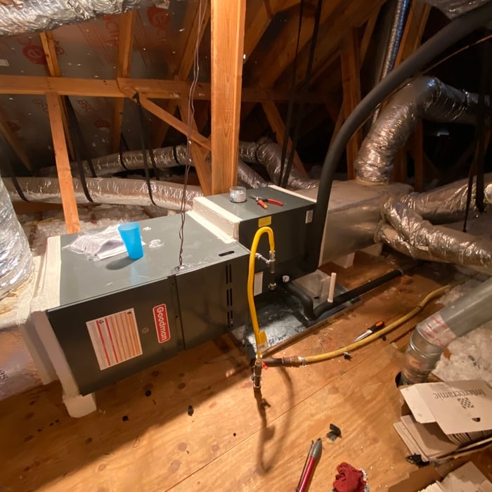 Attic system replace