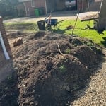 Rock bed/dirt removal