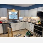 Kitchen backsplash/paint