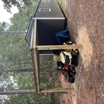 Lean-to off shed