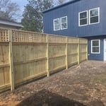 Fence courtyard addition