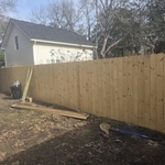 Fence courtyard addition