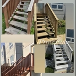 Porch repair and repaint