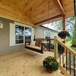 Timber Frame Front Porch