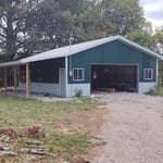30×40 Garage/apartment