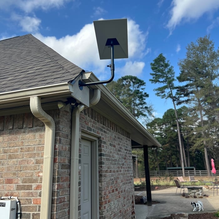 New TV install