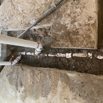 Plumbing Lines in Concrete Slab Foundation