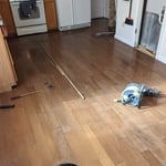 Kitchen floor replacement