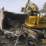 Demolition of Old Barn