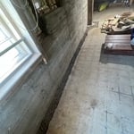 Trench drainage system