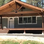 Timber frame entry