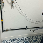 Gas line install